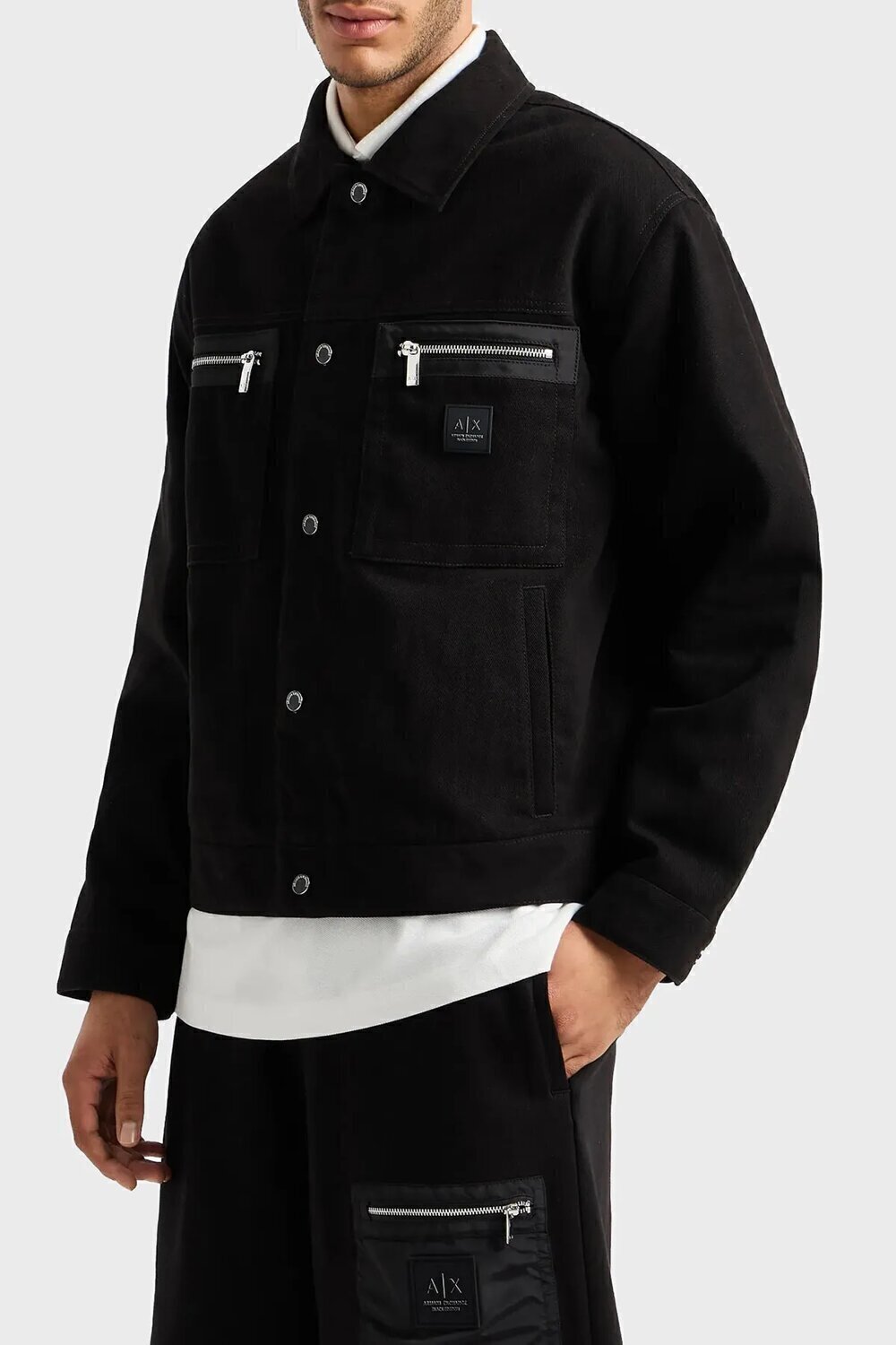 ARMANI EXCHANGE  Giacca In Denim Imbottito Uomo |  JEK PIT