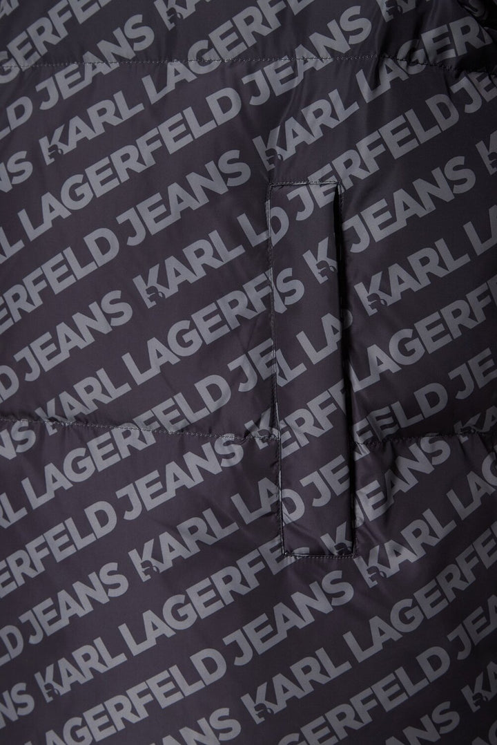 KARL LAGERFELD  Bomber Puffer Aop Allover Logo Uomo |  JEK PIT