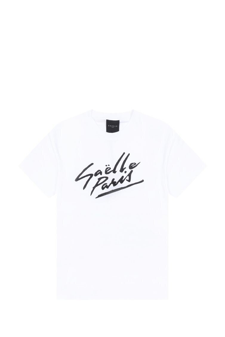 GAELLE  t-Shirt Jersey Logo Corsivo Gr Uomo |  JEK PIT