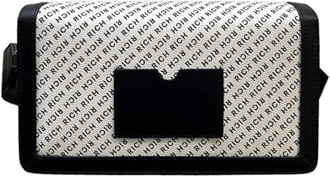 JOHN RICHMOND  Borsa Shoulder Logo Allover Piccolo John Richmond Donna |  JEK PIT