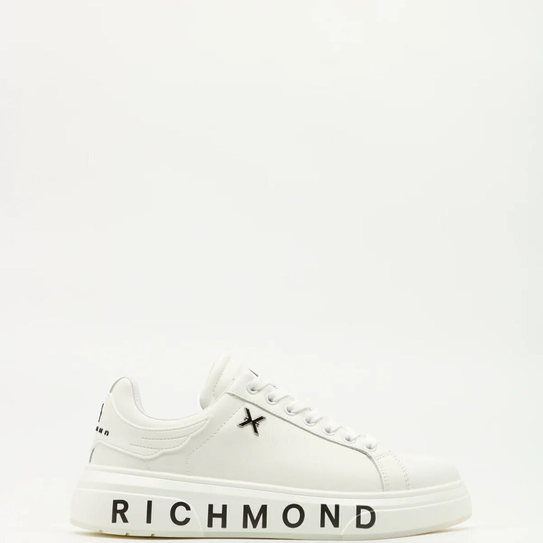 JOHN RICHMOND  Sneakers Con Logo Su Fondo x Silver Uomo |  JEK PIT