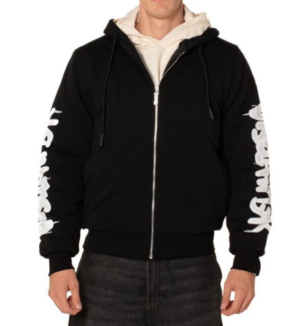 DISCLAIMER  Giubbotto Full Zip Con Cappuccio Uomo |  JEK PIT