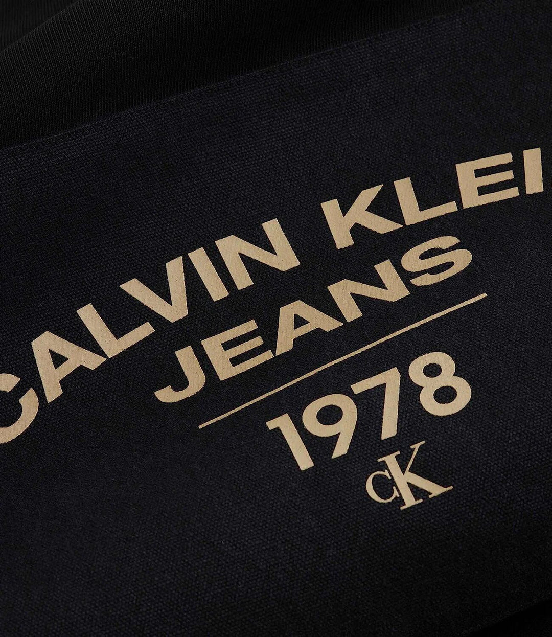 CALVIN KLEIN  Felpa Logo Fronte Retro Cappuccio Uomo |  JEK PIT