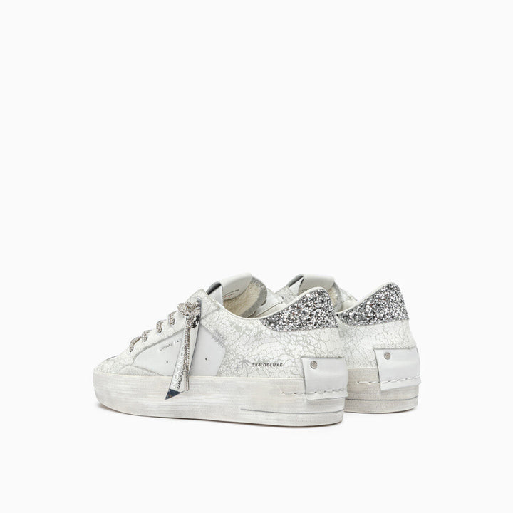 CRIME LONDON  Sneakers Vintage Lacci e Retro Strass Donna |  JEK PIT