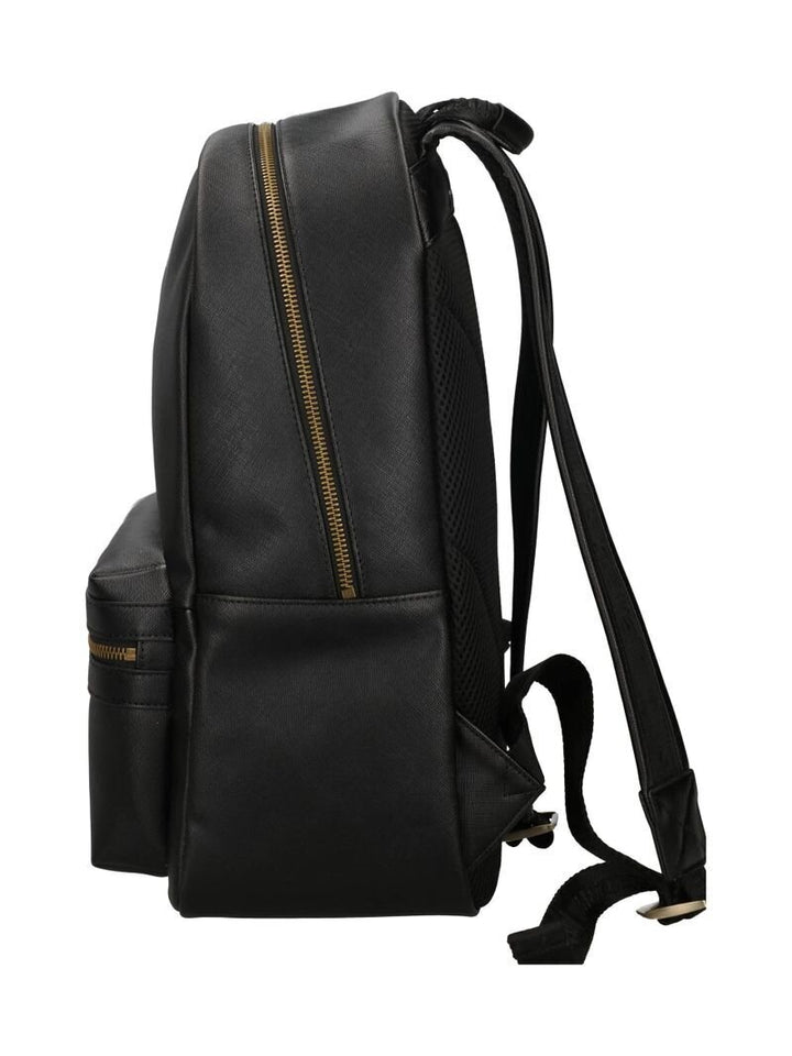 JUST CAVALLI  Zaino In Saffiano Jc Metal Lettering Uomo |  JEK PIT