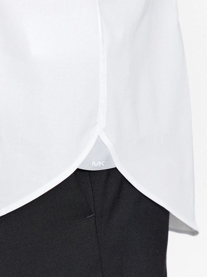 MICHAEL KORS  Poplin Contrast Emb Bottoni Neri Uomo |  JEK PIT