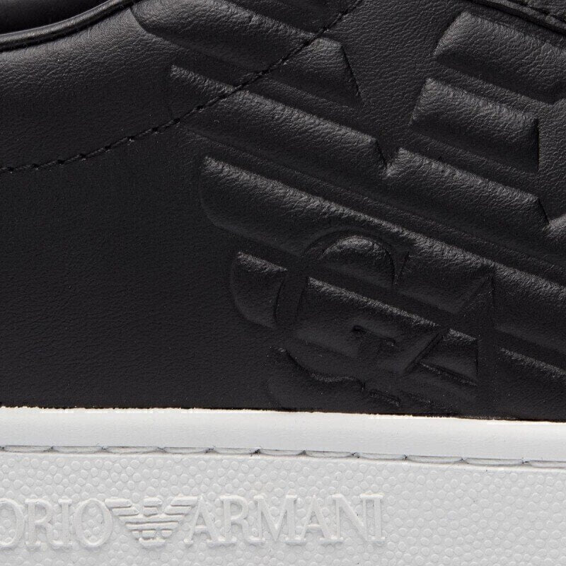 EMPORIO ARMANI EA7  Sneakers Nera Para Bian Uomo |  JEK PIT