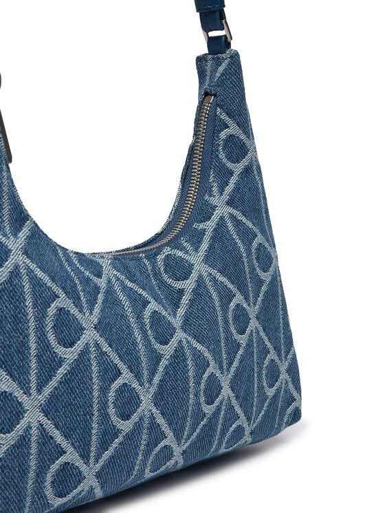 CALVIN KLEIN  Borsa In Denim Allover Donna |  JEK PIT