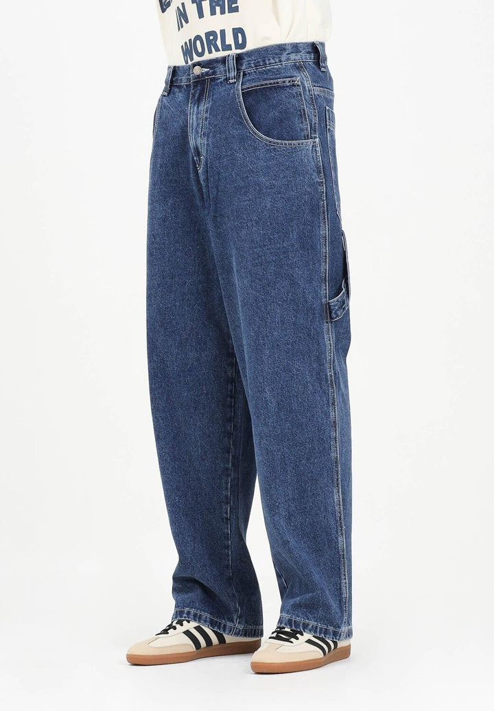 DISCLAIMER  Jeans Work Logo Ricamato Retro Uomo |  JEK PIT