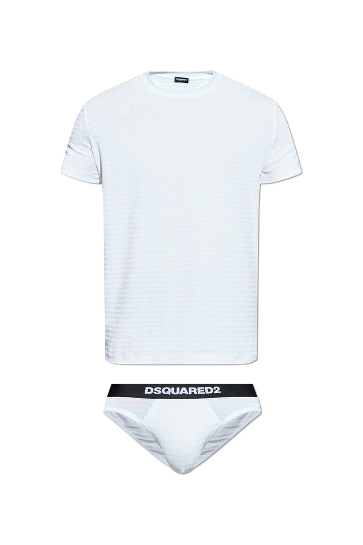 DSQUARED2  Completo t-Shirt e Slip Allover Uomo |  JEK PIT