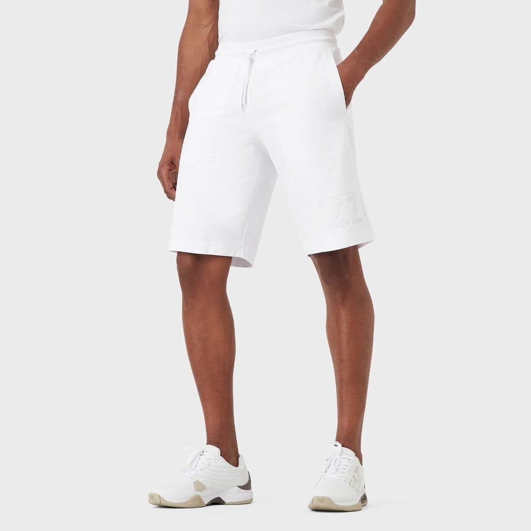 EMPORIO ARMANI EA7  Bermuda Con Logo Cornice Uomo |  JEK PIT