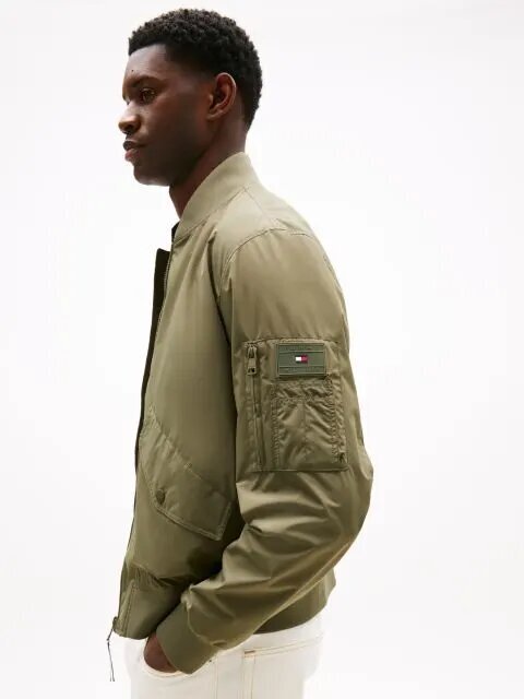 TOMMY HILFIGER  Giubbino Logo Laterale Gomm. Su Manica Uomo |  JEK PIT