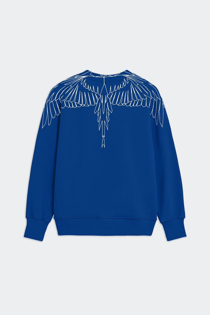 COUNTY OF MILAN - BURLON  Felpa Giro Aquila Geometrica Uomo |  JEK PIT