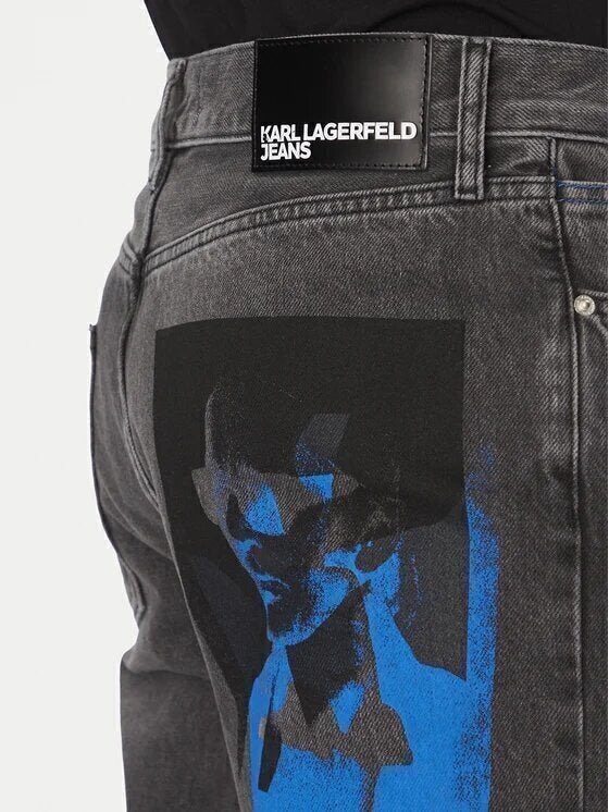 KARL LAGERFELD  Jeans Klj Straught Printed Tasca Uomo |  JEK PIT