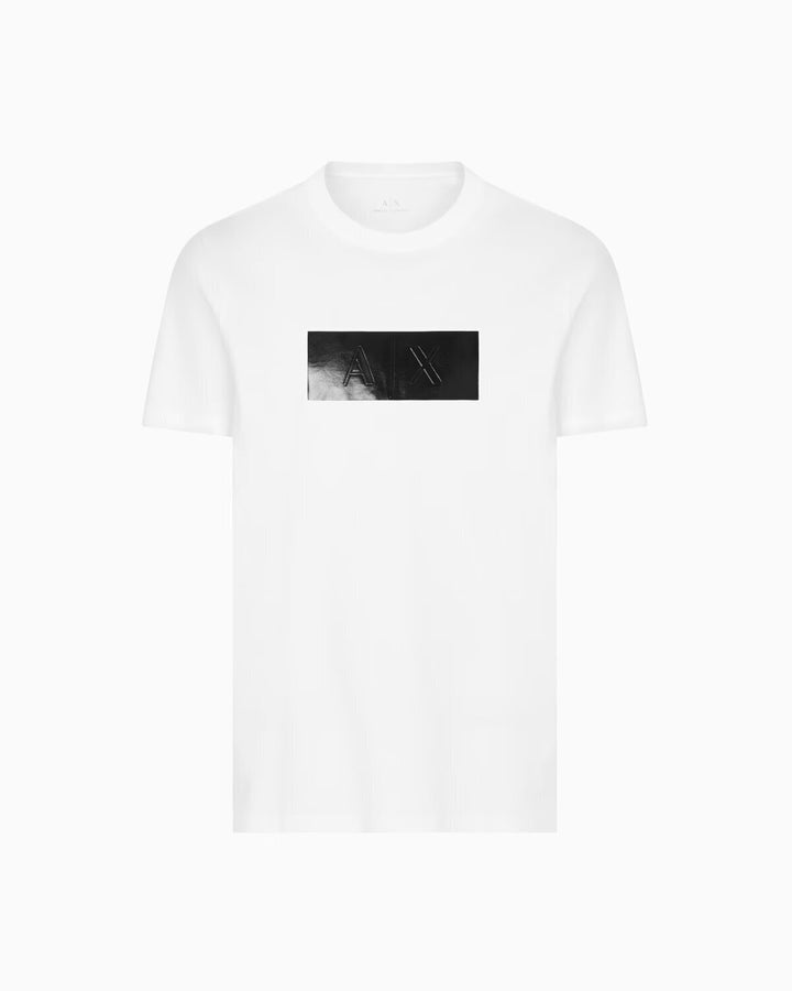 ARMANI EXCHANGE  t-Shirt Logo Su Fascia Gomm. Grande Uomo |  JEK PIT