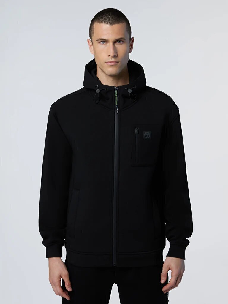Felpa Capp. Hooded Full Zip Uomo - JEK PIT