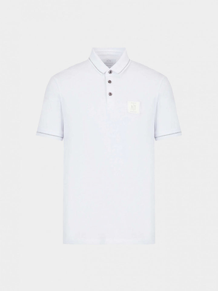 ARMANI EXCHANGE  Polo Con Patch Uomo |  JEK PIT