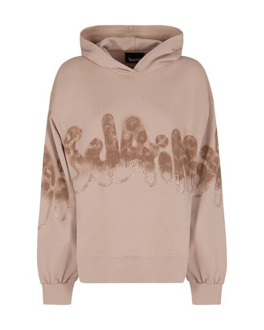DISCLAIMER  Felpa Capp. Crop Logo Con Brillantini Donna |  JEK PIT