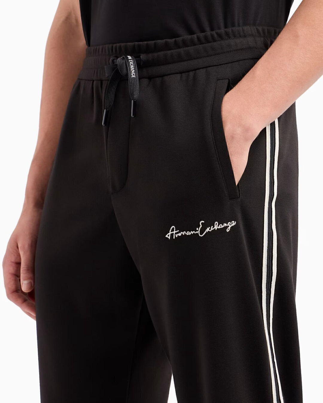 Pantalone In Felpa Banda Lat. Uomo - JEK PIT