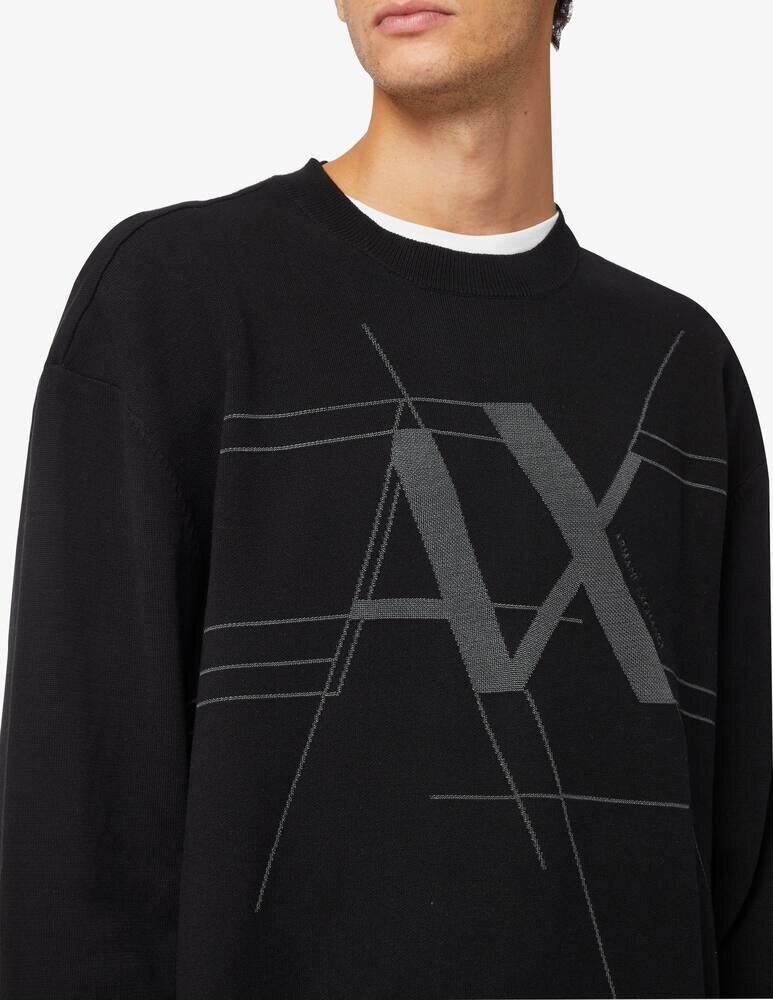 ARMANI EXCHANGE  Maglione Stampa Logo Uomo |  JEK PIT