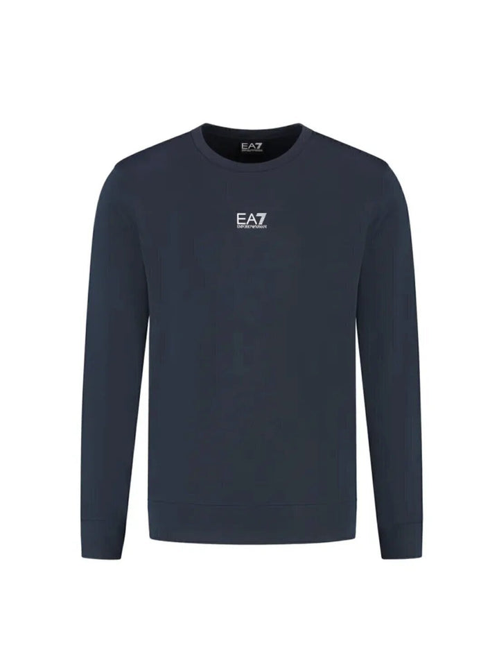 EMPORIO ARMANI EA7  Felpa a Giro Logo Centrale Pc Uomo |  JEK PIT