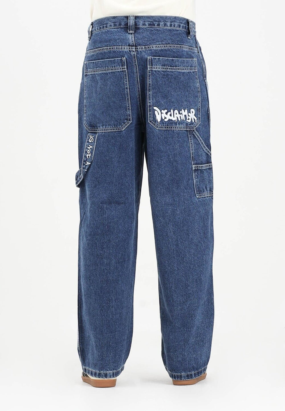 DISCLAIMER  Jeans Work Logo Ricamato Retro Uomo |  JEK PIT