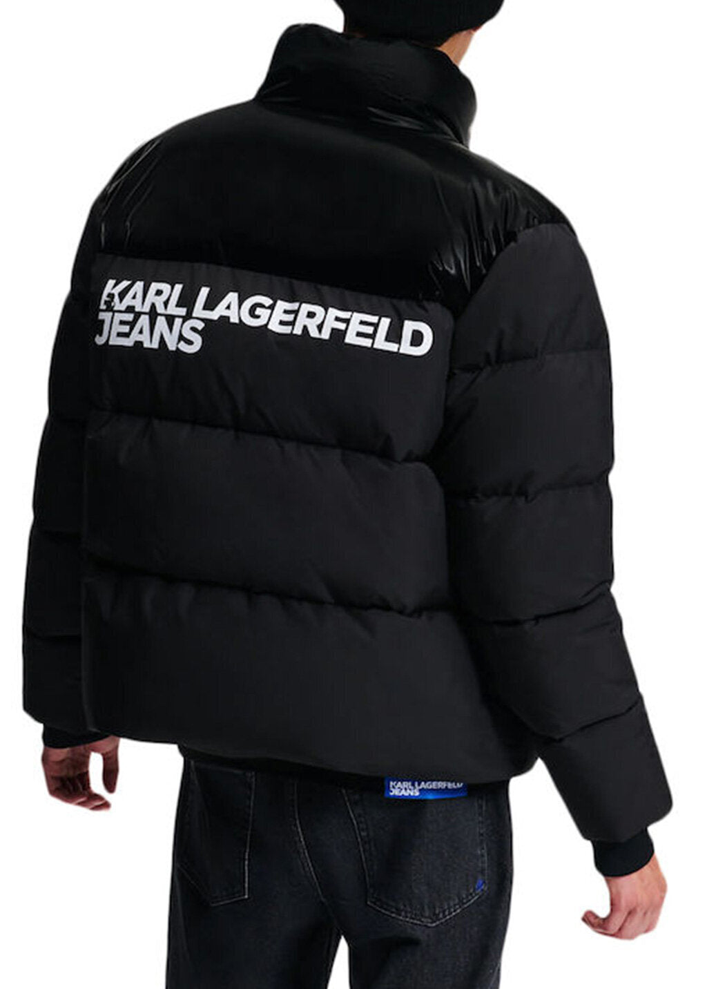 KARL LAGERFELD  Piumino Capp. Stampa Retro Gr Uomo |  JEK PIT