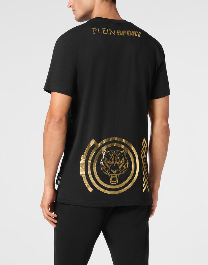 PLEIN SPORT  t-Shirt Round Neck Ss Logo Tiger Uomo |  JEK PIT