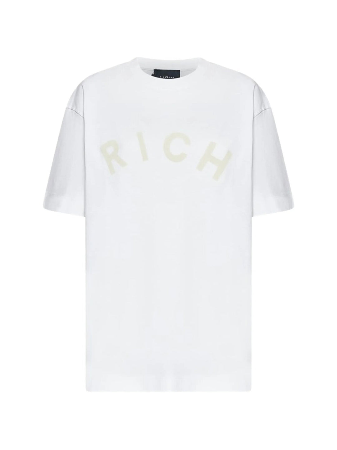 JOHN RICHMOND  t-Shirt Con Stampa Floccata Centrale Uomo |  JEK PIT