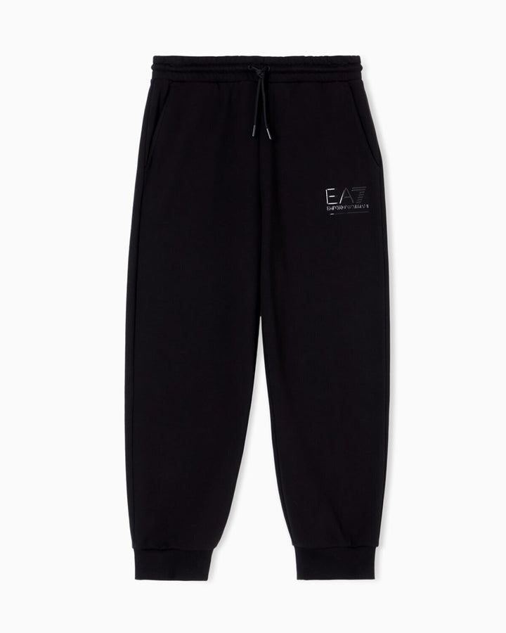 EMPORIO ARMANI EA7  Pantalone In Felpa Train Logo Argentato Donna |  JEK PIT