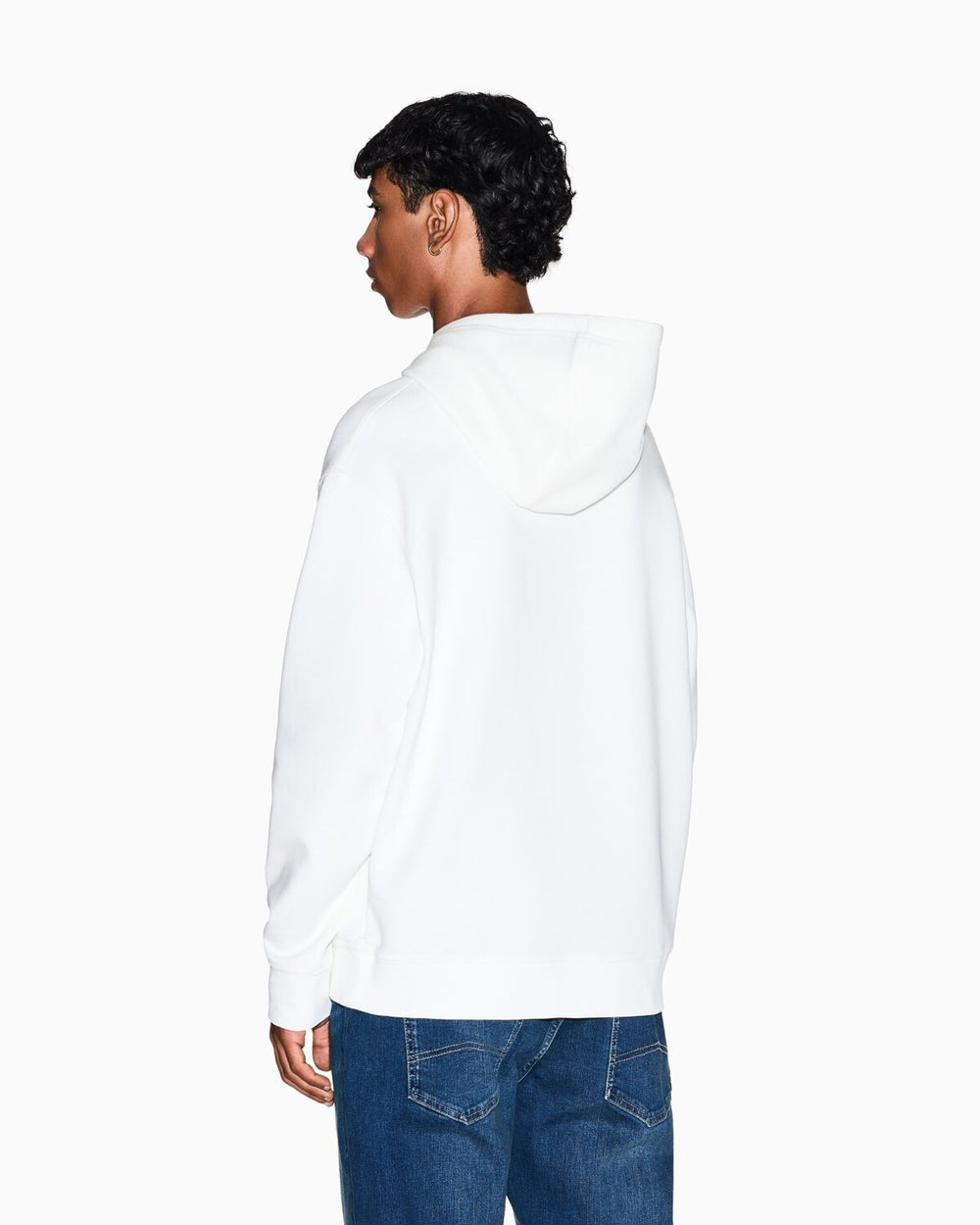 ARMANI EXCHANGE  Felpa Con Cappuccio Ricamo Centrale Uomo |  JEK PIT
