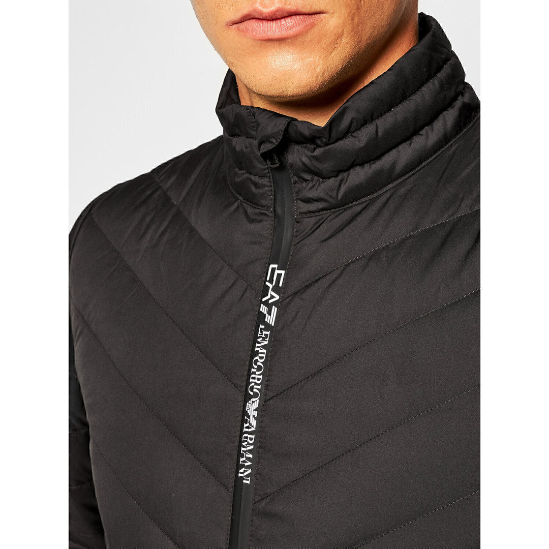 EMPORIO ARMANI EA7  Piumino Trapuntato Logo Cerniera Uomo |  JEK PIT