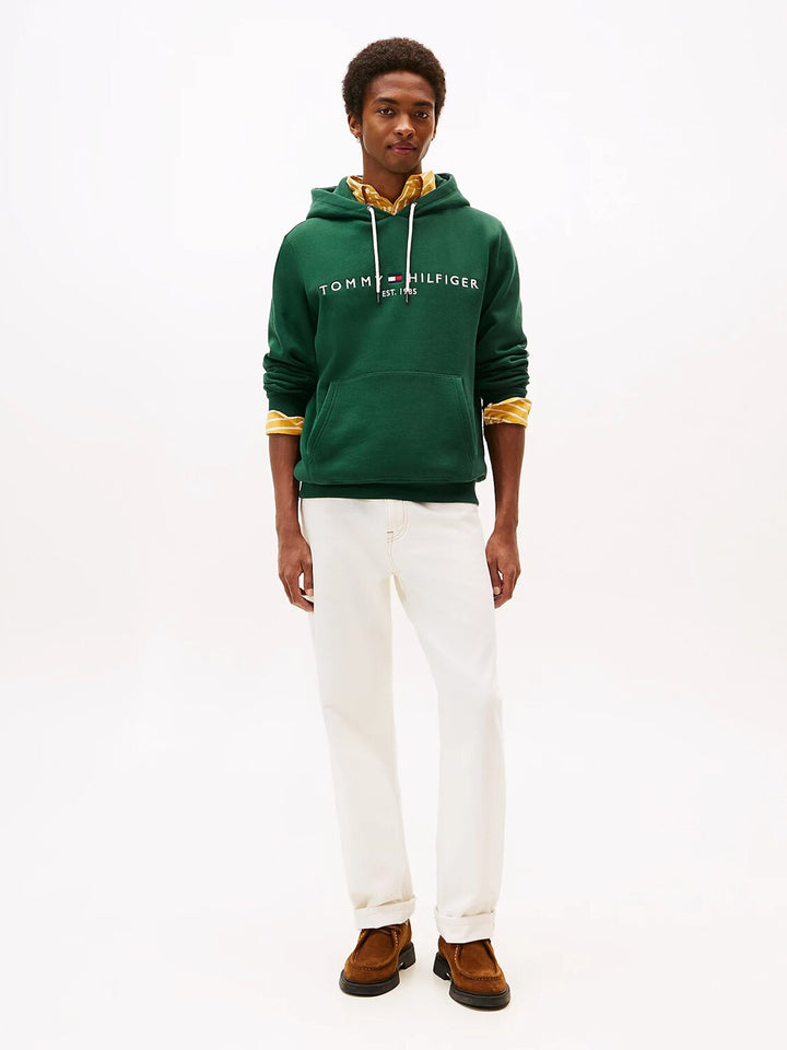 TOMMY HILFIGER  Felpa Con Cappuccio Logo Est Ricamo Uomo |  JEK PIT