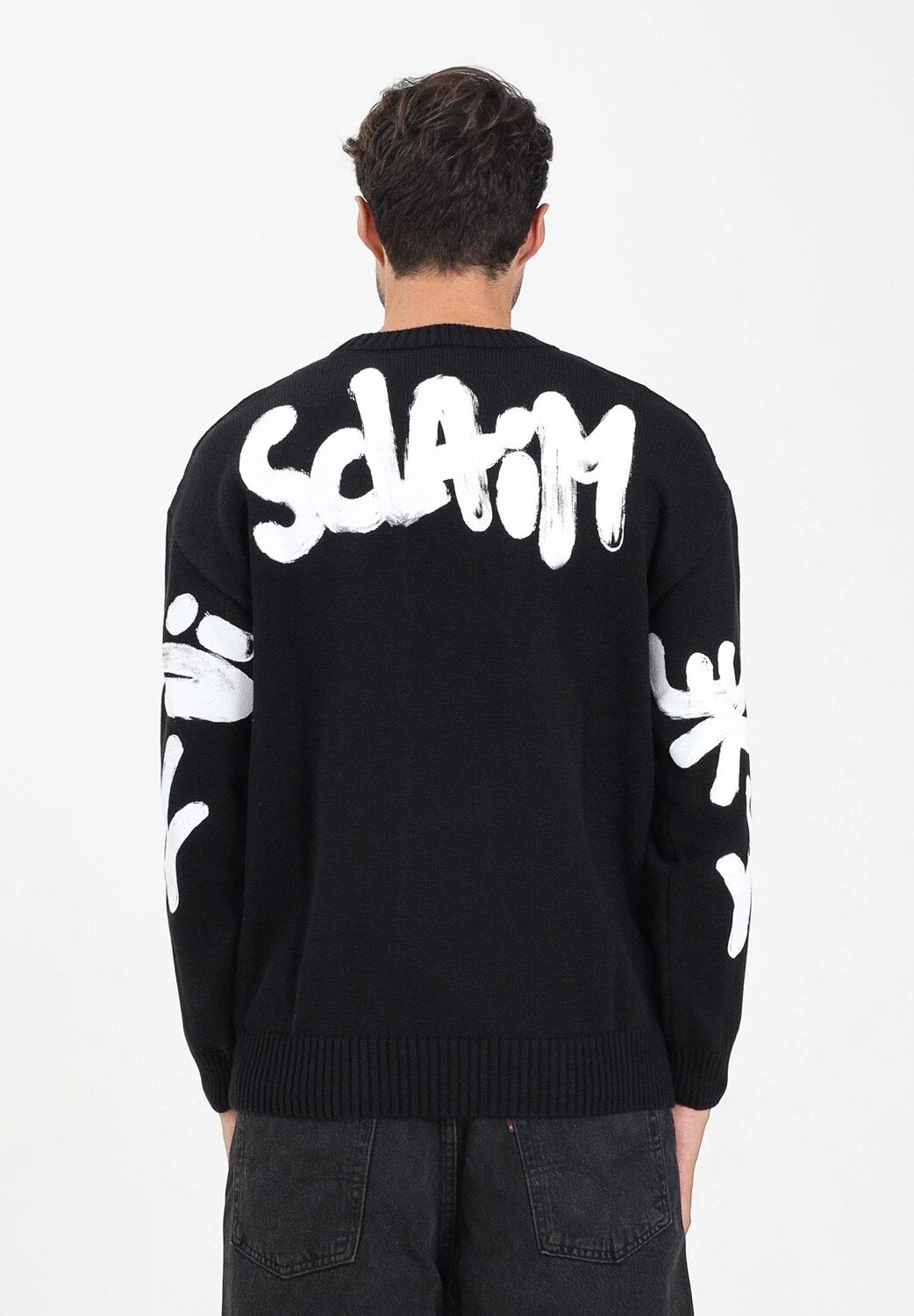 DISCLAIMER  Maglia Girocollo Stampa Retro Uomo |  JEK PIT