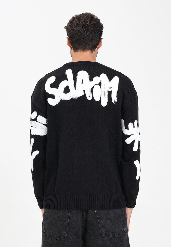 DISCLAIMER  Maglia Girocollo Stampa Retro Uomo |  JEK PIT