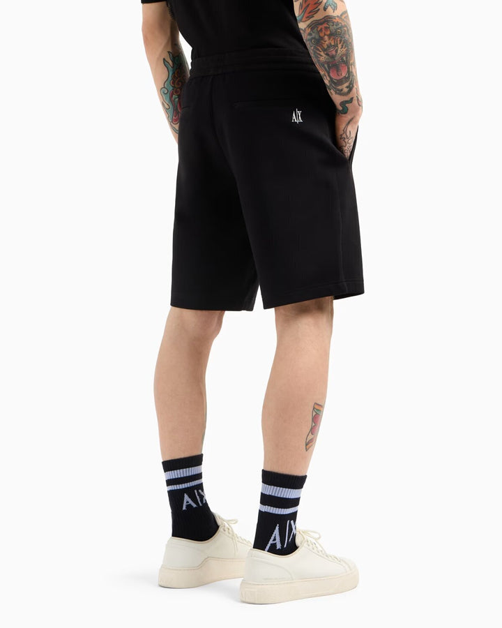 ARMANI EXCHANGE  Bermuda In Felpa Ricamo Retro Uomo |  JEK PIT