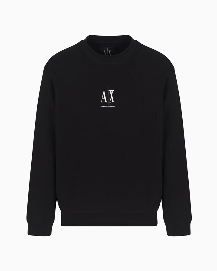 ARMANI EXCHANGE  Felpa Giro Basic Logo Ricamato Gr Uomo |  JEK PIT