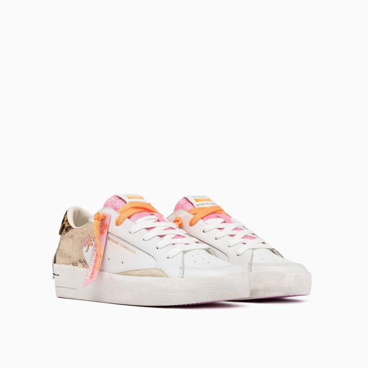 CRIME LONDON  Sneakers Bicolor Con Patch Maculata Donna |  JEK PIT
