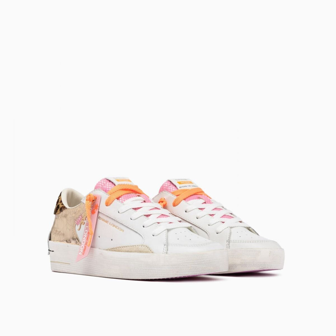 CRIME LONDON  Sneakers Bicolor Con Patch Maculata Donna |  JEK PIT