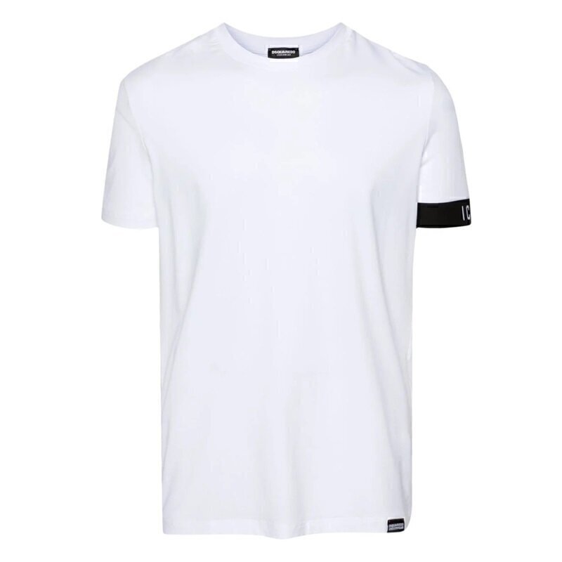DSQUARED2  Maglia Appl. Manica Round Neck Uomo |  JEK PIT
