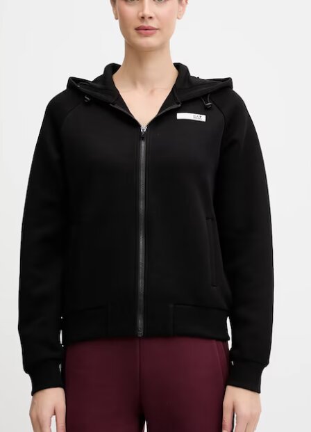 EMPORIO ARMANI EA7  Felpa Capp. Natural Ventus7 Banda Lunga Donna |  JEK PIT