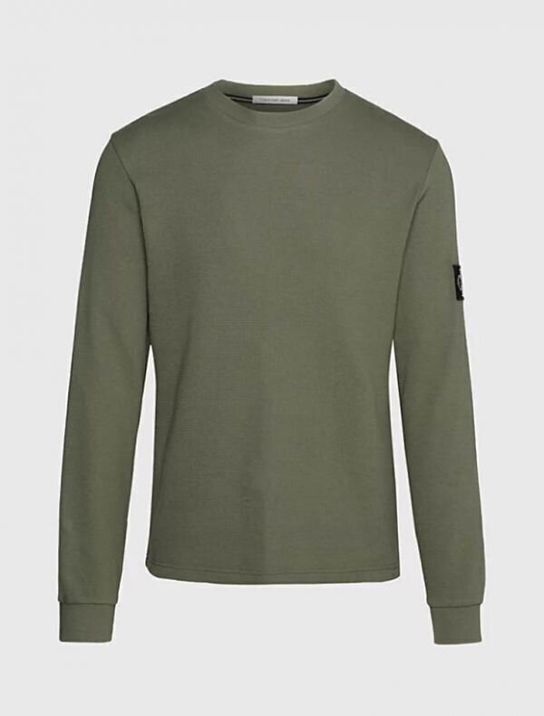 CALVIN KLEIN  Maglione a Giro Rasato Lavorato Uomo |  JEK PIT