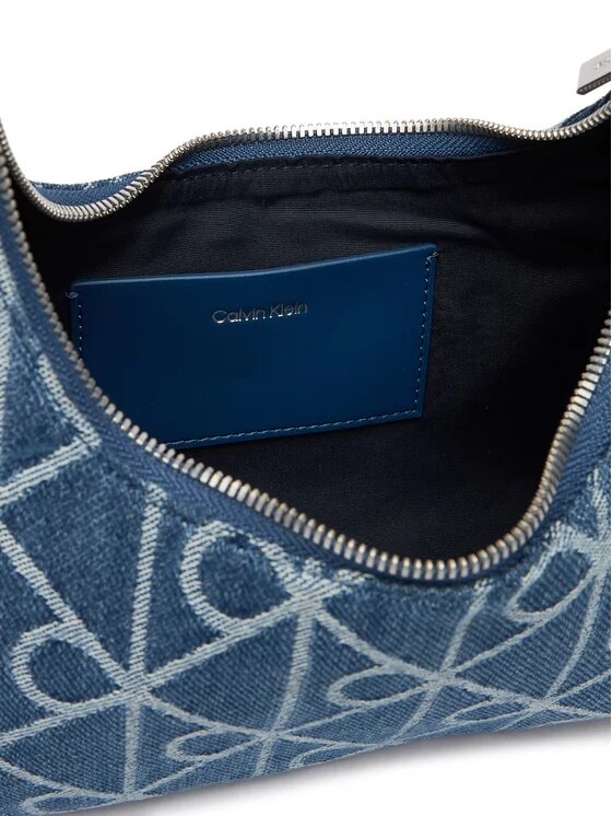 CALVIN KLEIN  Borsa In Denim Allover Donna |  JEK PIT