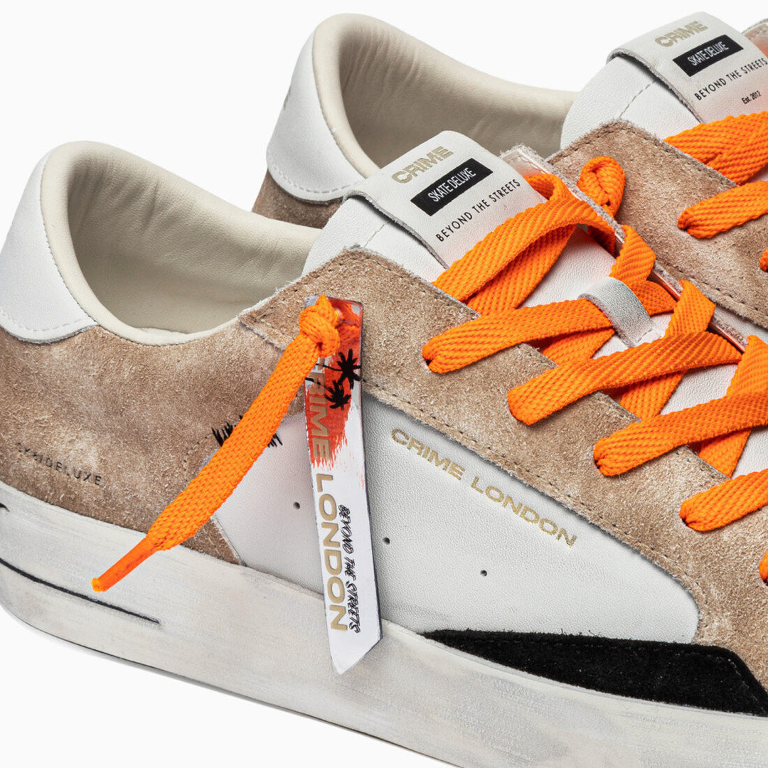 CRIME LONDON  Sneakers Con Patch Lacci Fluo Uomo |  JEK PIT