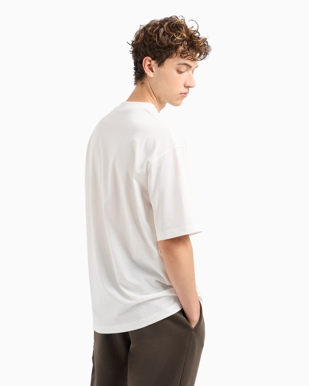 ARMANI EXCHANGE  t-Shirt Con Zip Su Taschino Uomo |  JEK PIT