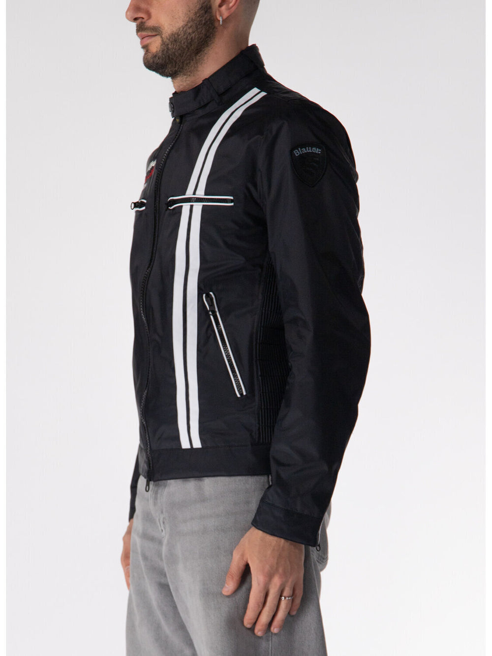 BLAUER  Giubbino Foder. Fascia e Stampa Retro Uomo |  JEK PIT