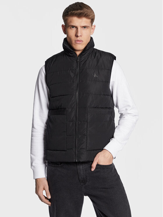 CALVIN KLEIN  Smanicato Logo Su Tinta Tasconi Uomo |  JEK PIT