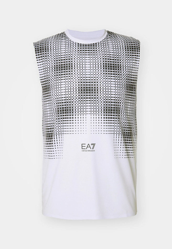 EMPORIO ARMANI EA7  Canotta Tennis Pro m Tank Graphic Uomo |  JEK PIT