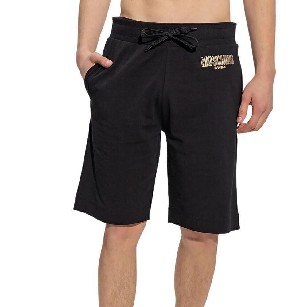 MOSCHINO  Bermuda Logo Brill Gold Uomo |  JEK PIT