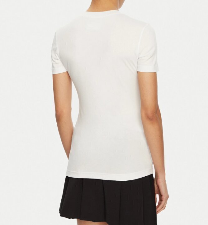 VERSACE JEANS  t-Shirt Thickfoil Logo Giro Dorato Donna |  JEK PIT